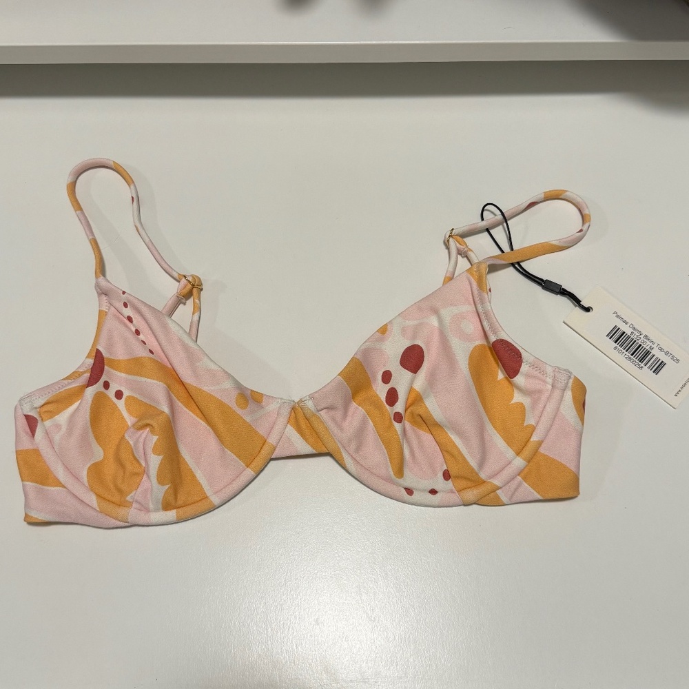 NWT Montce Palmas Dainty Bikini Top